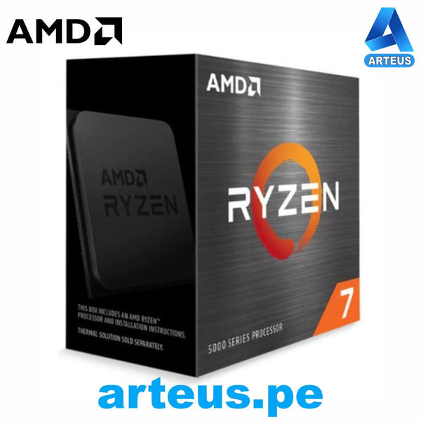 AMD 100-100000926WOF - Procesador AMD Ryzen 7 5700X 3.40 4.60GHz 32MB L3 Cache 8-Core AM4 7nm 65W. - ARTEUS