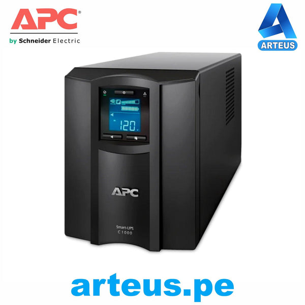 APC SMC1000IC - UNIDAD SMART-UPS C DE APC, 1000 VA, PANTALLA LCD, 230 V - ARTEUS