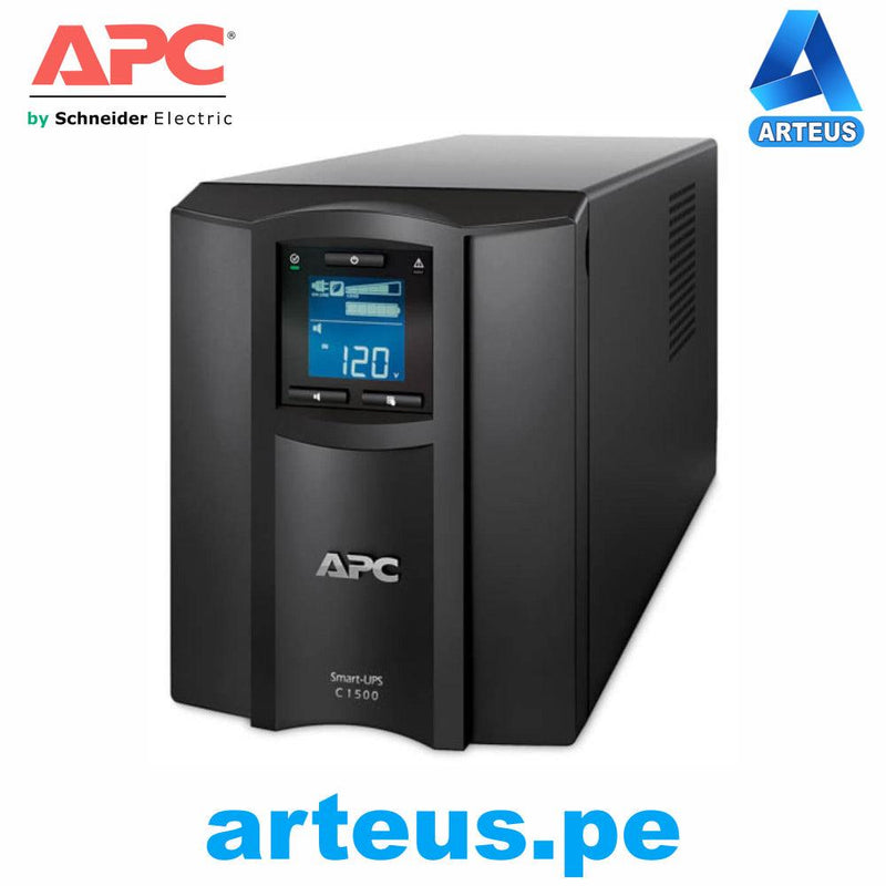 APC SMC1500IC - SMART-UPS C, LINEA INTERACTIVA, 1500VA, TOWER, 230V - ARTEUS