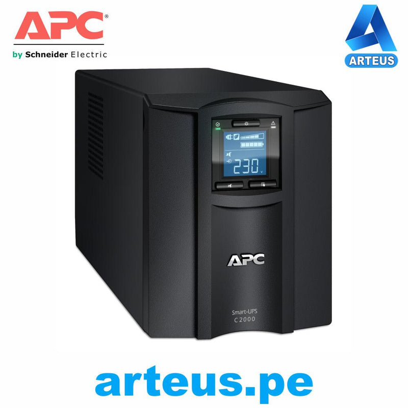 APC SMC2000I - SMART-UPS , LINEA INTERACTIVA, 2000VA, TOWER, 230V - ARTEUS