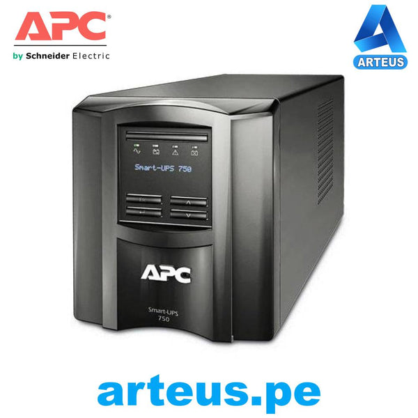 APC SMT750I - UPS SMART APC 750VA, 500W, LCD, 230V, USB/SMARTSLOT. - ARTEUS