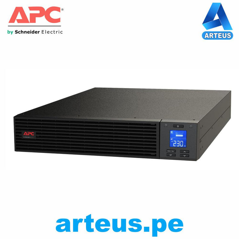 APC SRV2KRILRK - UPS APC ON-LINE 1000 VA, 800 W, 230V, PANEL LCD, DB-9 RS-232/USB. - ARTEUS