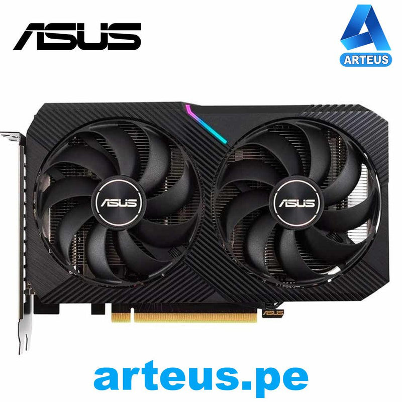 ASUS DUAL-RTX3050-O8G - Tarjeta de video ASUS Dual GeForce RTX 3050 OC Edition 8GB GDDR6 PCI Express 4.0 - ARTEUS