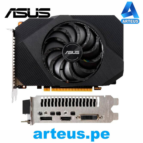 ASUS PH-GTX1650-O4GD6 - TARJETA DE VIDEO NVIDIA ASUS PHOENIX GTX 1650 - ARTEUS