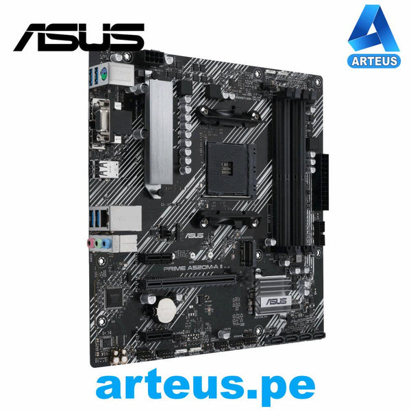 ASUS PRIME A520M-A II/CSM - PLACA MADRE Chipset AMD A520 Socket AMD AM4 mATX - ARTEUS