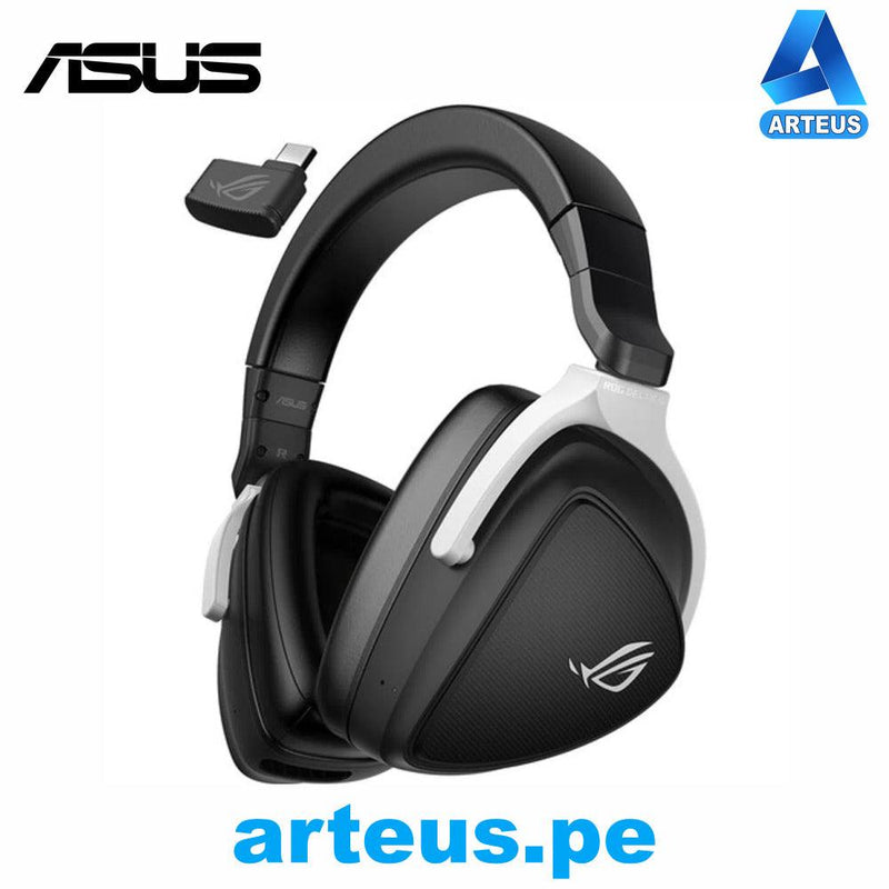 ASUS ROG DELTA S - AURICULARES PARA VIDEOJUEGOS CON USB-C MICRÓFONO CON CANCELACIÓN DE RUIDO CON AI AURICULARES - ARTEUS