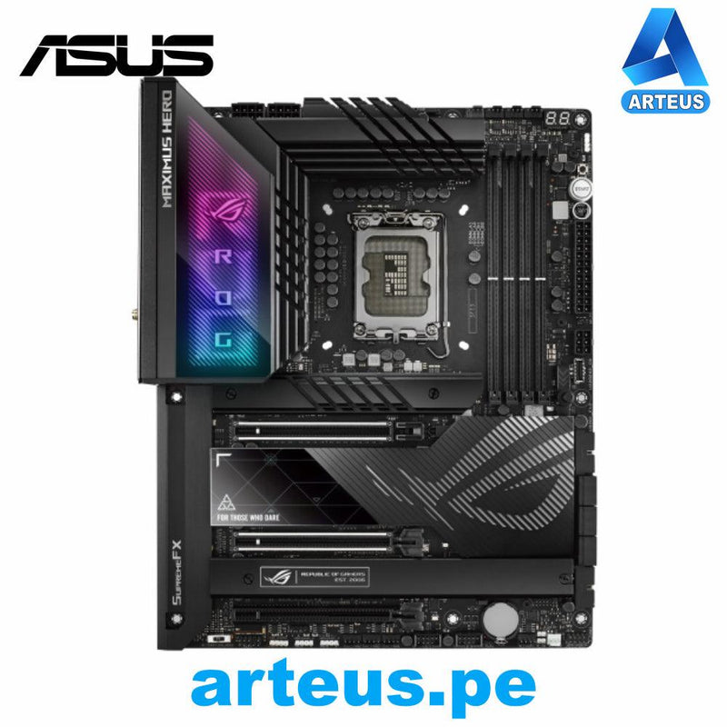 ASUS ROG MAXIMUS Z790 HERO - PLACA MADRE Chipset Intel Z790 LGA1700 ATX - ARTEUS