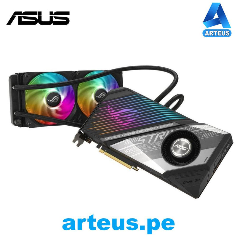 ASUS ROG-STRIX-LC-RX6900XT-T16G-GAM - Tarjeta de video ASUS Radeon RX 6900 XT 16GB GDDR6 256-bit HDMI DP(2) USB-C PCI-E 4.0 - ARTEUS