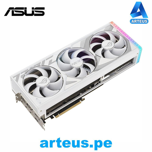 ASUS ROG-STRIX-RTX4080-O16G-WHITE - ROG Strix GeForce RTX 4080 16GB GDDR6X White OC Edition - ARTEUS