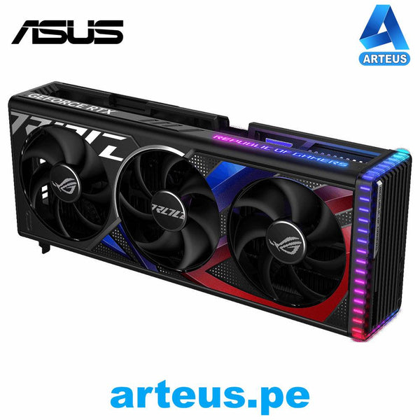 ASUS ROG-STRIX-RTX4090-O24G-GAMING - Tarjeta de video ASUS ROG Strix GeForce RTX 4090 OC Edition 24GB GDDR6X PCI Express 4.0 - ARTEUS