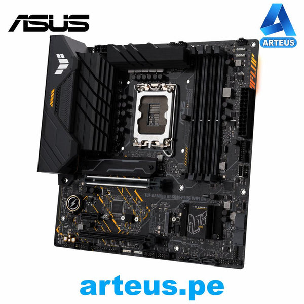 ASUS TUF GAMING B660M-PLUS WIFI D4 - PLACA MADRE Chipset Intel B660 LGA1700 mATX - ARTEUS