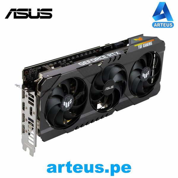 ASUS TUF-RTX3060-12G-V2-GAMING - Tarjeta de video ASUS TUF Gaming GeForce RTX 3060 V2 12GB GDDR6 PCI-E 4.0 - ARTEUS