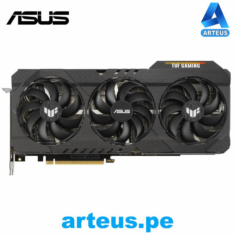 ASUS TUF-RTX3060TI-O8GD6X-GAMING - Tarjeta de video ASUS TUF Gaming RTX 3060 Ti OC Edition 8G GDDR6X PCI Express 4.0 - ARTEUS