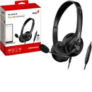 GENIUS HS-235U AI COPILOT Audifonos con Micrófono USB-A Negro 31710036400
