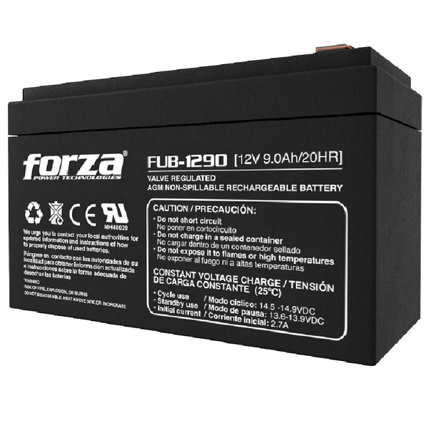 FORZA FUB-1290, Bateía sellada 12v 9amp