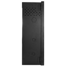 Gabinete NOTIFIER BB-100 para abrigar fonte AMPS-24. Pode acomodar 4 baterias de 55Amp