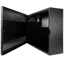 Gabinete NOTIFIER BB-100 para abrigar fonte AMPS-24. Pode acomodar 4 baterias de 55Amp