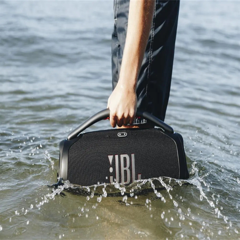 JBL BOOMBOX 3, Parlante Inalámbrico BT a prueba de agua IP67 Negro - JBLBOOMBOX3BLKAM