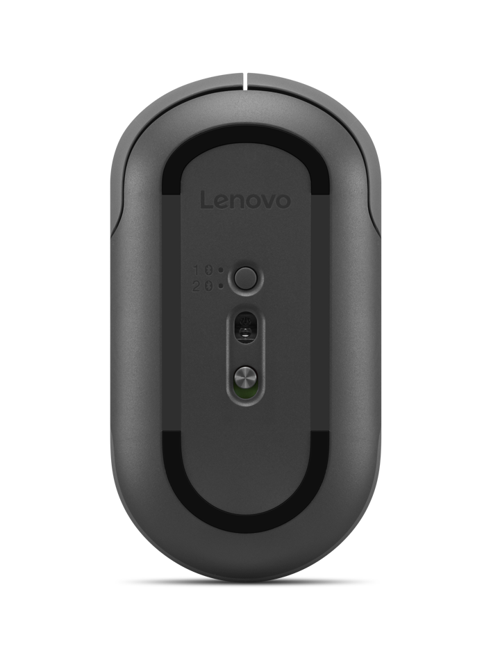LENOVO 350 Mouse Silencioso Dual Bluetooth 5.3 Sin Bateria Gris Nube GY51S61906