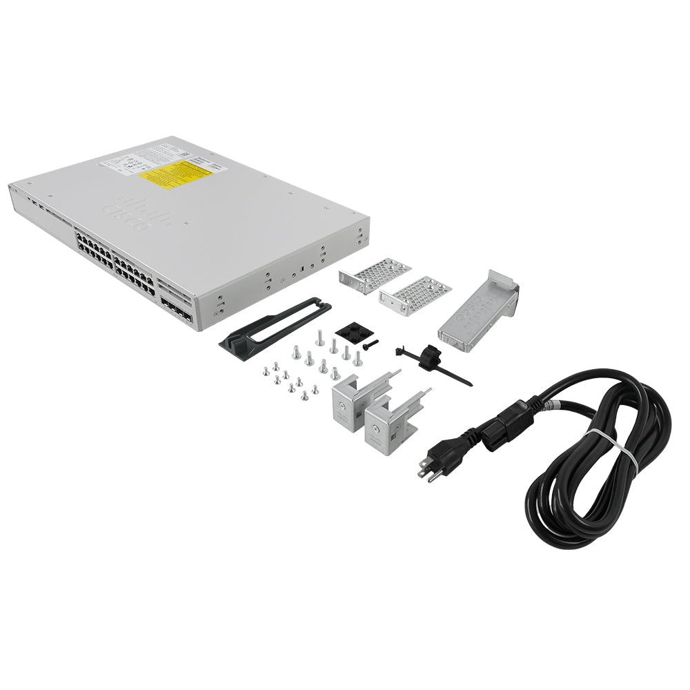 CISCO C9200L-24P-4X-E (FT) CATALYST Switch 24 Puertos 1G PoE+ SFP4x10G 370w