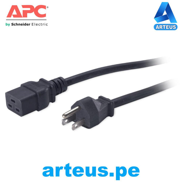 Cable de alimentacion APC AP9872 C19 A 5-15P 2.5m - ARTEUS