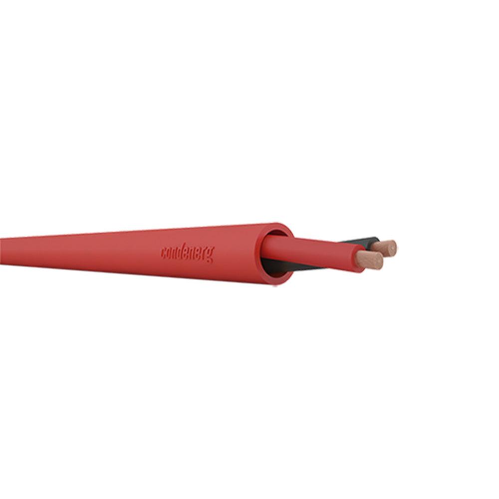 Cable FPL/P/R calibre 2x18 LSZH CONDENERG 700210R/B cable flexible para deteccion de incendio color rojo x 305m FIRE Z1Z1-K - ARTEUS