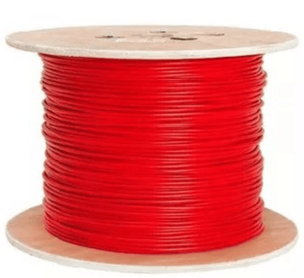 Cable FPLR calibre 2x16 para deteccion de incendio GENESIS GENFPLR2X16 cable solido color rojo x 305m - ARTEUS