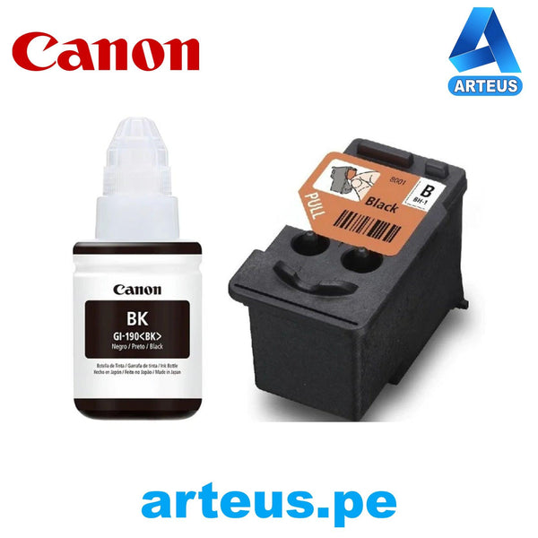 CANON 0692C004AA - KIT DE CABEZAL CANON GI-190 BK - ARTEUS