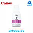 CANON 4419C001AA - Botella de tinta Canon GI-16 Color Magenta 132ml - ARTEUS