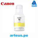 CANON 4420C001AA - Botella de tinta Canon GI-16 Color Amarilla 132ml - ARTEUS