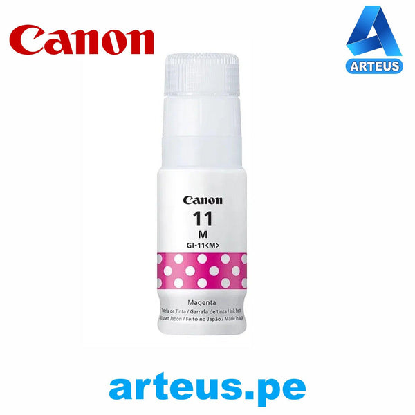 CANON 4535C001AA - Botella de tinta Canon GI-11M Color Magenta 70ml - ARTEUS