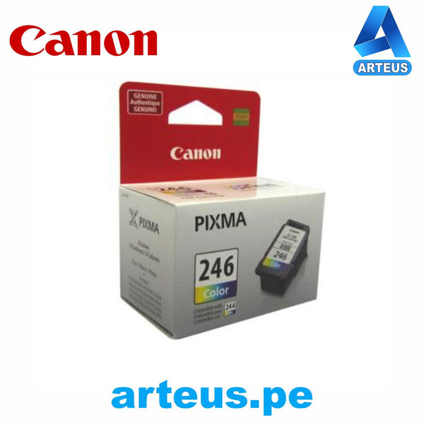 CANON CAN-8281B001 - Cartucho de tinta Canon CL-246 Tri-Color FINE Technology 180 paginas. - ARTEUS