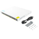 CISCO CBS350-48P-4X-NA, Switch 48 Puertos POE 4x10G SFP+ 370w Gestionable Capa 2