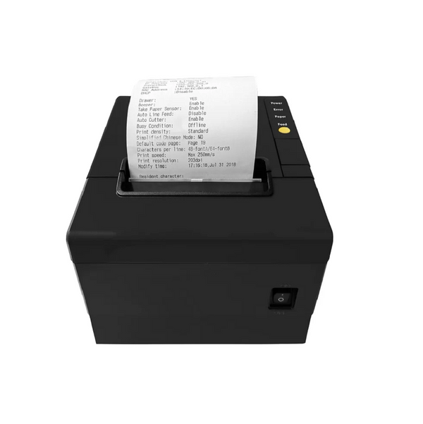 CBX TP-805, Impresora térmica de tickets 250mm/seg. Cortador automático USB/Serial/Ethernet