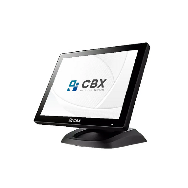 CBX TOUCH 1701, Monitor Touch 17" para facturación electrónica Base de metal HDMI/VGA