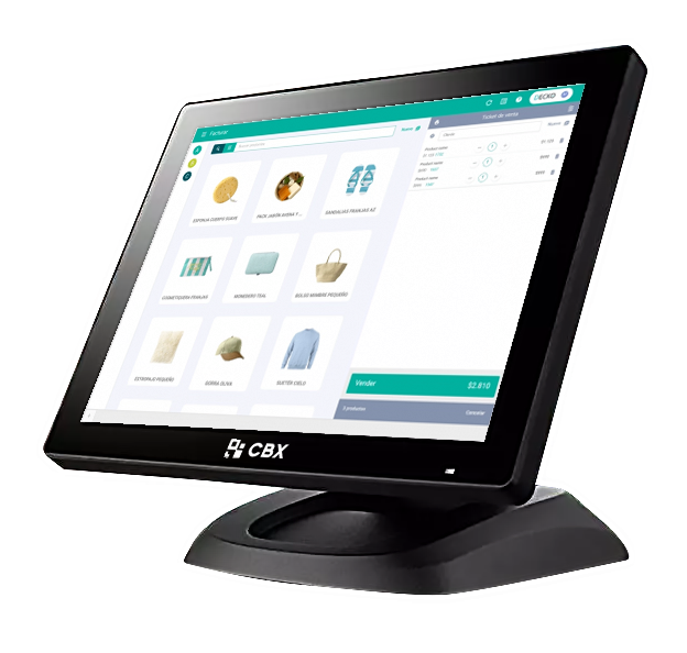 CBX EPOS-6530 Plus-i5 Computador ALL-IN-ONE Para Facturación Electrónica 15" Intel Core i5-11 16GB Ram DD3 SSD 512Gb WIFI/BT