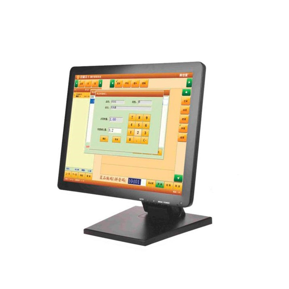 CBX TOUCH 1701 Monitor Touch 17" Para Facturación Electrónica Base Metálica HDMI/VGA