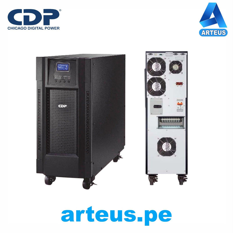 CDP UPO22-10AXI - UPS CDP UPO22-10i On-Line 10,000VA 10,000W 220VAC terminal multipropósito. - ARTEUS