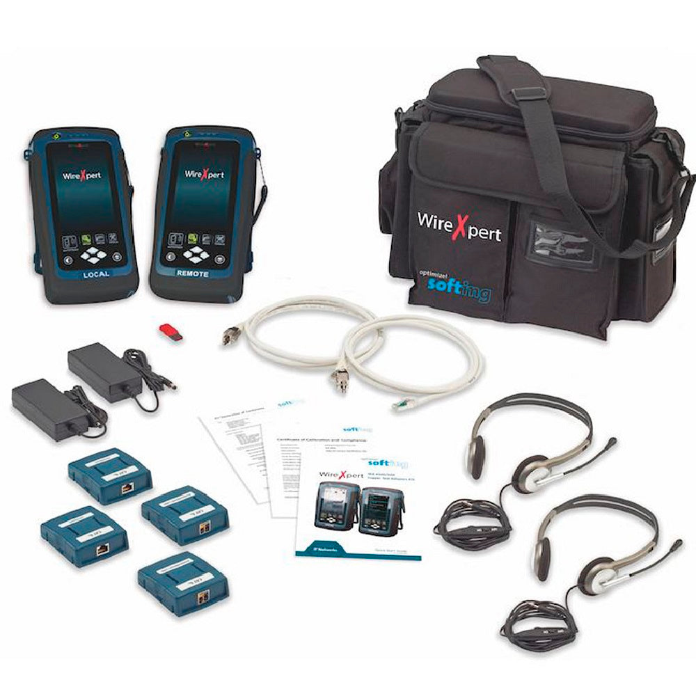 SOFTING WIREXPERT WX4500-FA Certificador de cobre y fibra