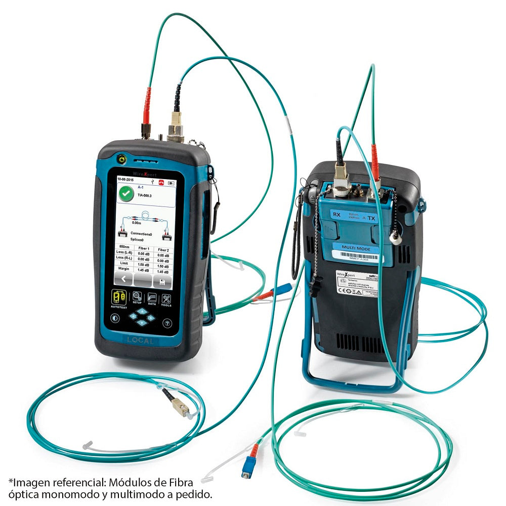 SOFTING WIREXPERT WX4500-FA Certificador de cobre y fibra