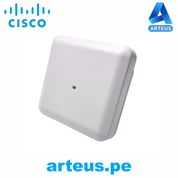 CISCO AIR-AP2802I-A-K9 (FT) - Access Point Cisco modelo 2802 con antenas internas, tecnología 802.11ac W2, arreglo de antenas 4x4:3SS y dos puertos GbE. - ARTEUS