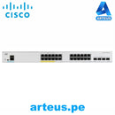 CISCO C1000-24P-4X-L-FT - SWITCH GIGABIT ETHERNET CATALYST 1000 24 PUERTOS POE+ 195W, 4 PUERTOS 10G SFP+ - ARTEUS