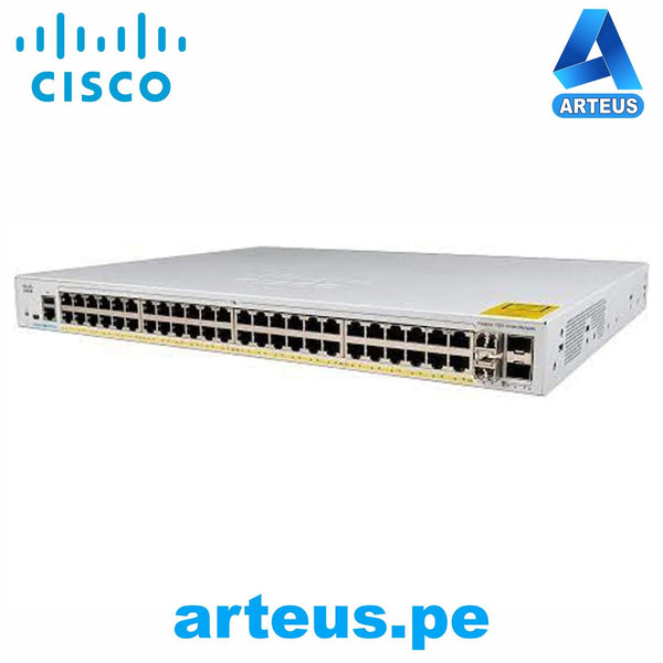 CISCO C1000-48T-4G-L - SWITCH CISCO CATALYST 1000 - 48 PUERTOS - GIGABIT - 4 SFP - GESTIONADO - ARTEUS