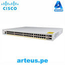 CISCO C1000-48T-4X-L - SWITCH CATALYST 1000 CON 48 PUERTOS 10/100/1000, CUATRO PUERTOS 10G SFP. - ARTEUS