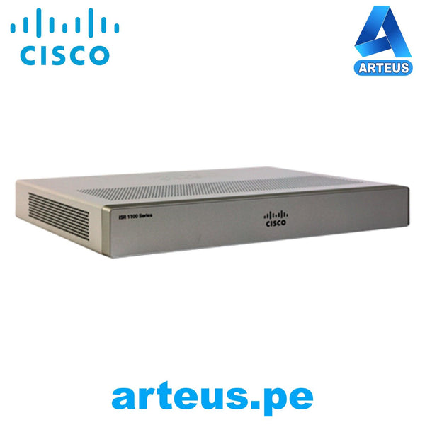 CISCO C1121-4P - Router - 6 Puertos - 4 RJ-45 Ports - PoE Ports - Puerto de gestión - 1 - Gigabit Ethernet - Montable en bastidor - ARTEUS