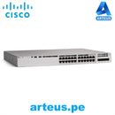 CISCO C9200L-24T-4X-E - Conmutador de nivel 3 - 24 Puertos Gestionable - 3 Capa compatible - Modular - Par trenzado, Fibra Óptica - ARTEUS