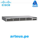 CISCO C9200L-48P-4G-E - Conmutador de nivel 3 - 48 Puertos Gestionable - 3 Capa compatible - Modular - 4 Ranuras SFP - Par trenzado, Fibra Óptica - ARTEUS