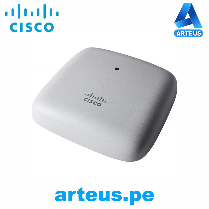 CISCO CBW140AC-A - Access Point Cisco Business 140AC - 802.11ac MIMO 2x2, 2.4GHz &, 5GHz - 1 x Red (RJ-45) - Gigabit Ethernet - ARTEUS