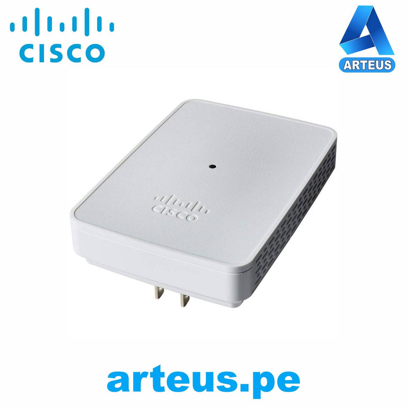 CISCO CBW142ACM A NA Extensor de malla Wi Fi 802.11ac 2x2 toma de pared requiere puntos de acceso inalambricos del negocio de Cisco Solo trabaja con AP CBW