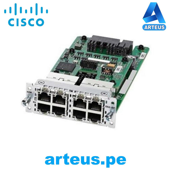 CISCO NIM-ES2-4= - MÓDULO CONMUTADOR GIGABIT ETHERNET DE 4 PUERTOS DE ROUTER DE SERVICIOS INTEGRADOS DE CISCO 4000 - ARTEUS